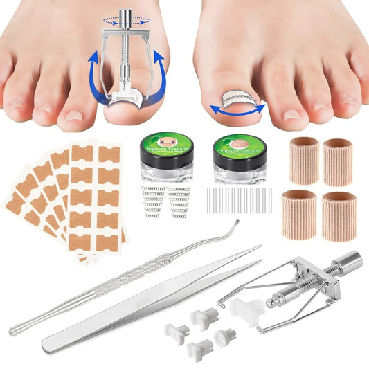 Corretor de Unha Encravada Alvion - Kit Completo Alívio Rápido Sem Cirurgia